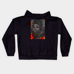 Kamado Tanjiro - Demon Slayer Kids Hoodie